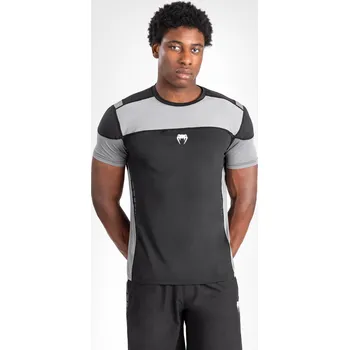 Pánské tričko Pánské funkční Dry-Tech tričko Venum Tempest - Black/Grey Velikost: XL