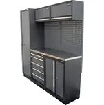 Matabro AKČNÍ SET Sestava 5 ks dílenského nábytku SET-CA01024 s nerezovou pracovní deskou MB-TGW53S