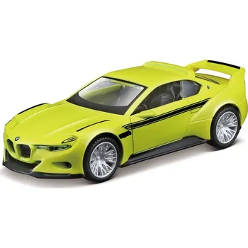autíčko Maisto BMW 3.0 CSL Hommage 1:44 žlutá metalíza