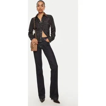 Dámská košile Pinko džínová košile Coro 103879 A20N Tmavomodrá Regular Fit 40