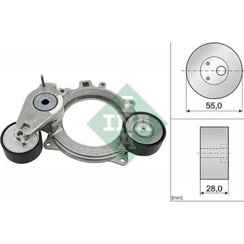 Napínák, žebrovaný klínový řemen Schaeffler INA 534 0936 10