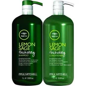 Šampon Paul Mitchell Tea Tree Lemon Sage Save Big Set - Vitalizující šampon 1000 ml + kondicioner 1000 ml dárková sada