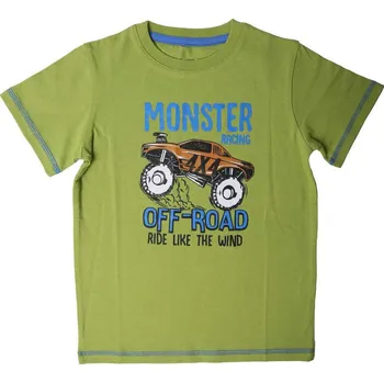 Chlapecké tričko Chlapecké tričko Wolf S2201B zelené