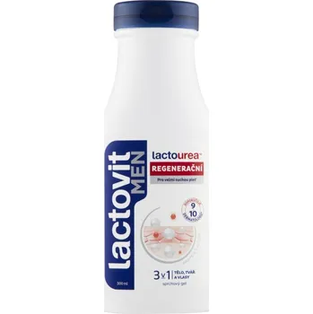 Sprchový gel Lactovit*SG 300ml Men 3v1 Lactourea
