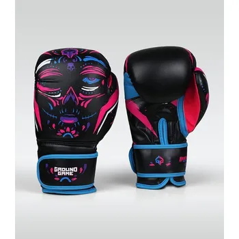 Boxerské rukavice Dámské boxerské rukavice Ground Game La Muerta Velikost: 10oz