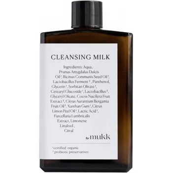 By Mukk Cleansing Milk přírodní odličovací mléko s řasami a panthenolem 100 ml