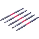 Sada japonských oboustranných šroubovacích bitů PH2 SK11 - 5 ks - slim - 110 mm