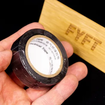 Dron Vinylová elektrikářská páska - 3 metry - izolepa na el. spoje Barva: Černá