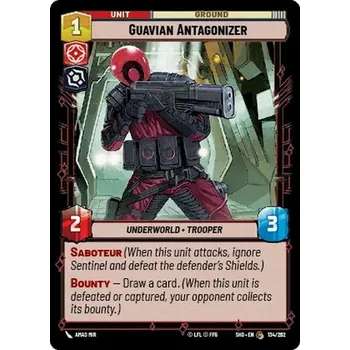 Sběratelská karetní hra Guavian Antagonizer 134/262 - Shadows of the Galaxy Typ karty: Standard