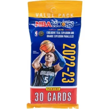 Sběratelská karetní hra 2022-2023 NBA karty Panini Hoops - Fat Pack Balíček