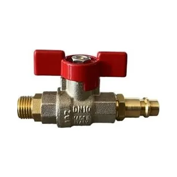 Kompresor Adaptér pro kompresor s ventilem 1/4" M pro zazimování závlahy