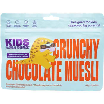Hotové jídlo Křupavé čokoládové müsli Tactical Foodpack pro děti - 83g