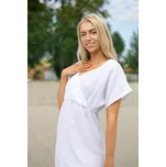 VFstyle Mušelínové šaty Penelope bílé Velikost: XS-M