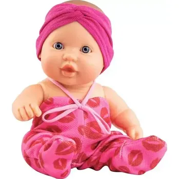 Panenka Realistická panenka holčička Gréta v růžové čelence od firmy Paola Reina ze Španělska (Los Peques 21 cm)
