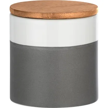 Dóza na potraviny Wenko Dóza Wenko bílá/šedá 750 ml, 14x9,5 cm 750 ml