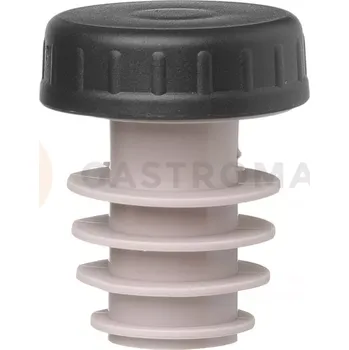 Otvírák Zátka s uzávěrem - 6 ks, černá | BAR UP, 595565