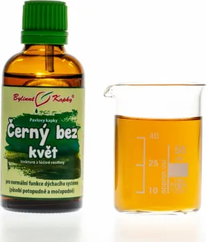 Přírodní produkt Bylinné kapky s.r.o. Černý bez květ tinktura 50 ml