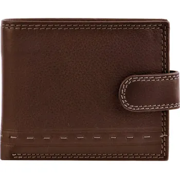 Peněženka Kožená pánská peněženka ART-145 hnědá, IL GIGLIO