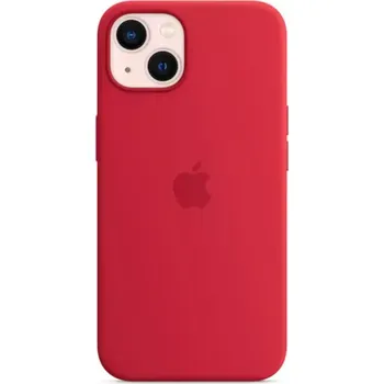 Pouzdro na mobilní telefon SILICONE CASE IPHONE 13 mini Red - MagSafe
