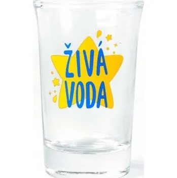 Sklenice Vtipný panák - Živá voda