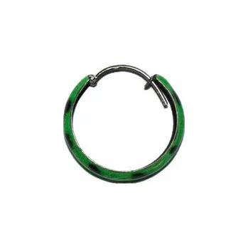 Náušnice Green náušnice stříbrná