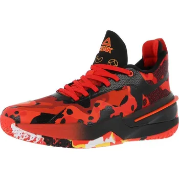 Pánské tenisky PEAK Basketbalové boty Flash 3 O.J. Mayo Koi 43 ČERNÁ|ČERVENÁ