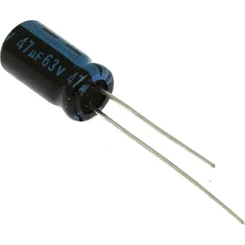 Elektronická součástka Jamicon Elektrolytický kondenzátor 47uF/63V 6.3x11mm RM2.5 105°C