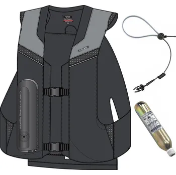 Moto vesta Hit-Air MLV 2 airbag vesta limitovaná edice černo-šedá