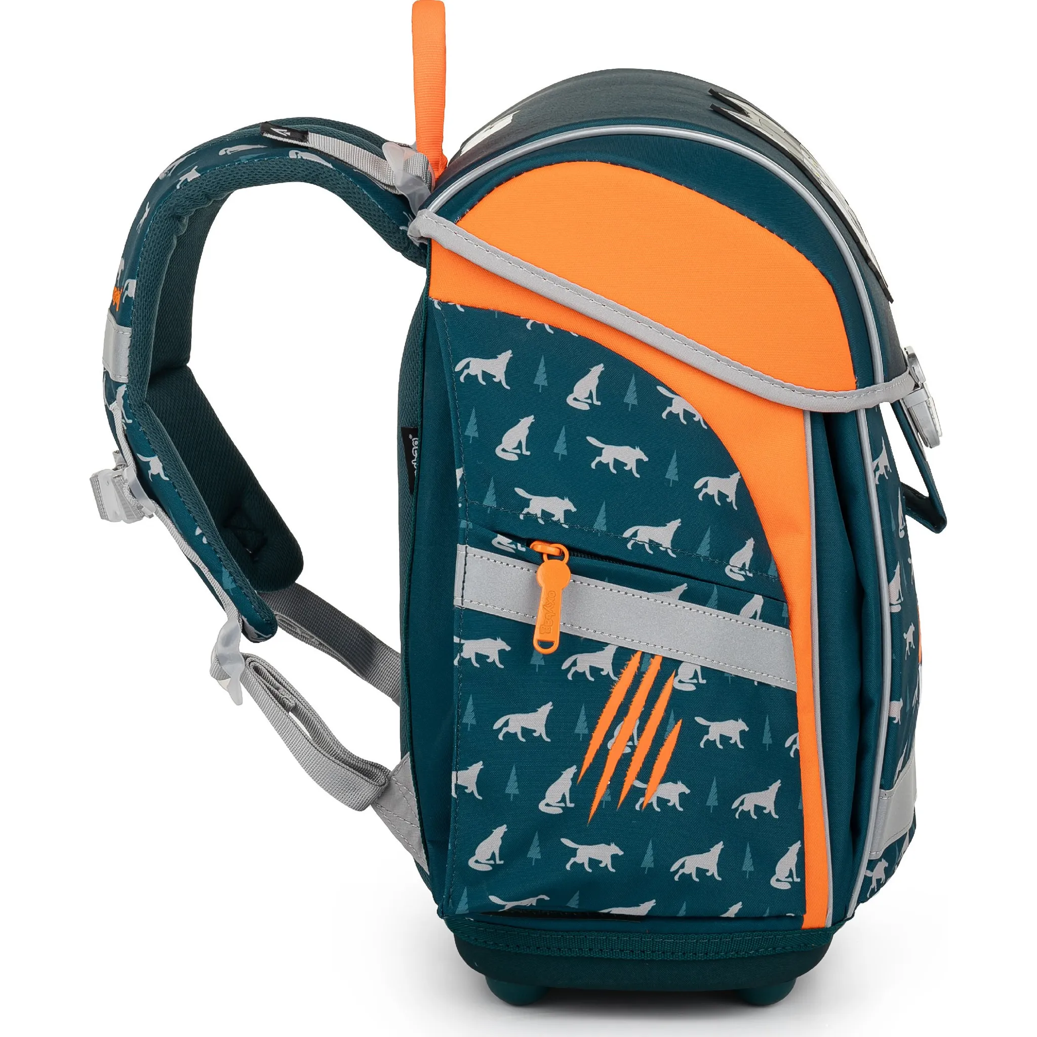Fotografie 3 - Set školních potřeb Oxybag Premium Light 3dílný set Wild Wolf