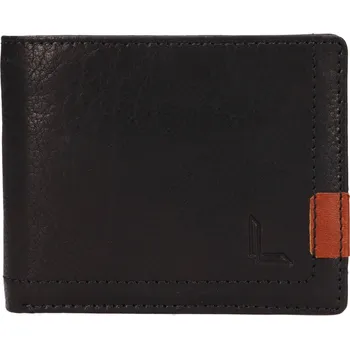 Pánská kožená peněženka Lagen Galen - černá
