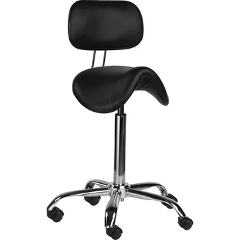 Kadeřnické křeslo AYALA Kadeřnický taburet- sedlo S03