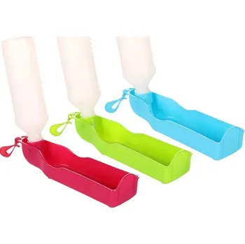 Miska pro psa Láhev na vodu Hawai 750ml mix barev Flamingo