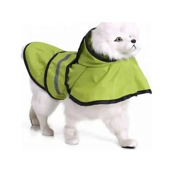 Obleček pro psa Reflexní pláštěnka pro psa - Zelená S
