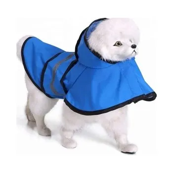 Obleček pro psa Reflexní pláštěnka pro psa - Modrá 4XL