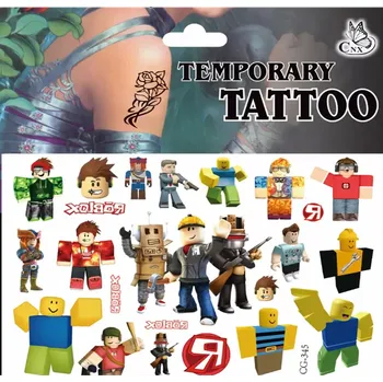 Odstranitelné tetování Dětské dočasné tetování - ROBLOX 2 (Značka: ROBLOX)