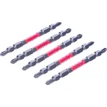 Sada japonských oboustranných šroubovacích bitů PH2 SK11 - 5 ks - slim - 85 mm