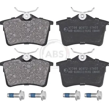 Brzdová destička Sada brzdových destiček, kotoučová brzda A.B.S. 37700
