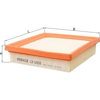 Vzduchový filtr Vzduchový filtr MAHLE LX 5056