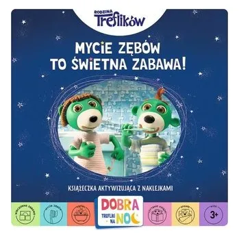 První čtění Mycie zębów to świetna zabawa! Książeczka aktywizująca z naklejkami - opracowanie zbiorowe