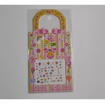 Nálepky na nehty - KYTIČKY 3 (Značka: TAKARA TOMY)