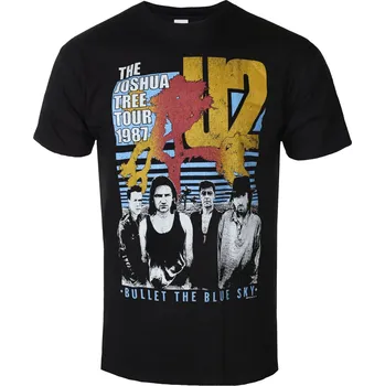 Pánské tričko Tričko metal pánské U2 - BULLET THE BLUE SKY - PLASTIC HEAD - RTU22032 U2TS02MB - L