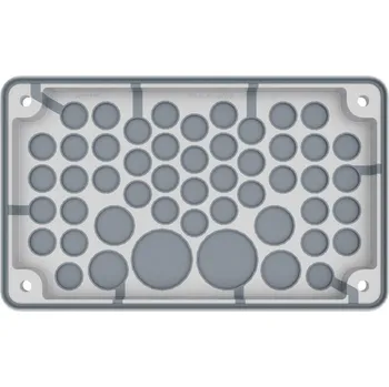 Rozvaděč EATON Příruba F3A-2K-D30/3 kabelová s kruhovými výřezy plast11.543.647 IP55 EP-501497