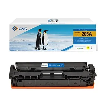 G&G kompatibilní toner s CF532A, yellow, 900str., NT-PH205Y, HP 205A, pro HP Color LaserJet Pro M180n, M181fw, N