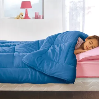 přikrývka Blancheporte Fleecová přikrývka 350 g/m2 modrá 200x200 cm