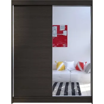 Šatní skříň Šatní skříň CAMINO I šířka 150 cm - čokoláda