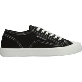 Dámské tenisky Dámské tenisky Tommy Hilfiger TJW FOXING SNEAKER CANVAS 41 Černá, Bílá