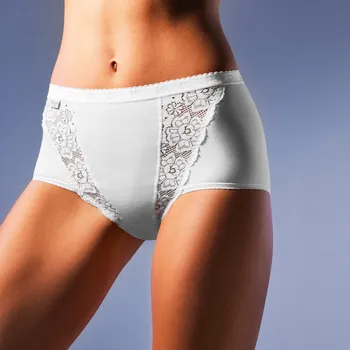 Kalhotky Sloggi Sada kalhotek maxi Chic 3+1 zdarma* bílá 44