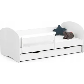 Postel Dětská postel SMILE 180x90 cm - bílá