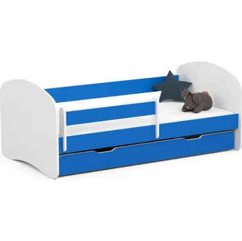 Postel Akord Smile 180 x 90 cm modrá