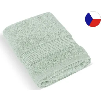 Kvalitní froté osuška 70x140 PROUŽEK mint 450g